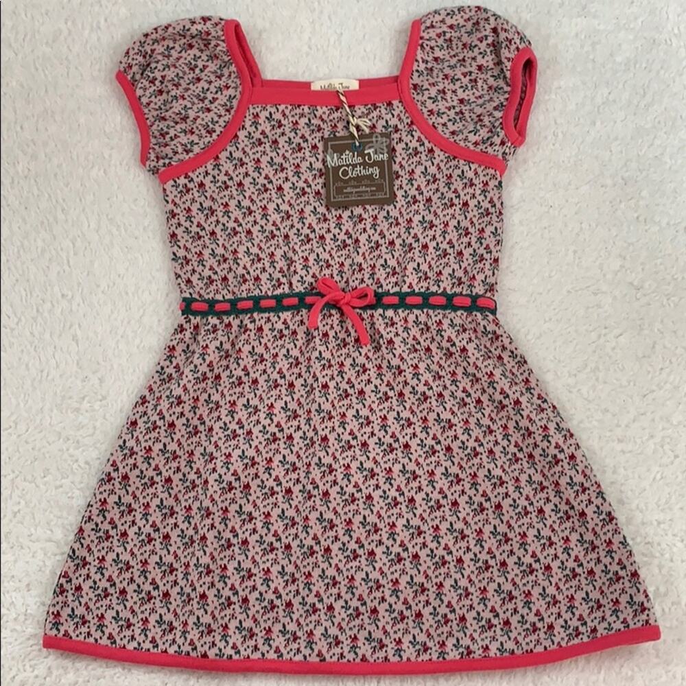 Matilda Jane Noelle Knit Short Sleeve Dress NWT